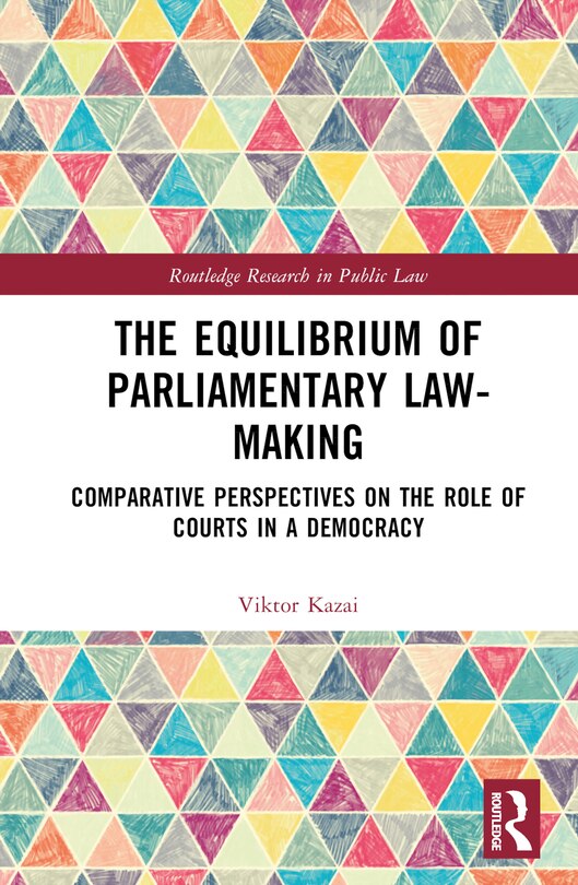 Front cover_The Equilibrium of Parliamentary Law-making