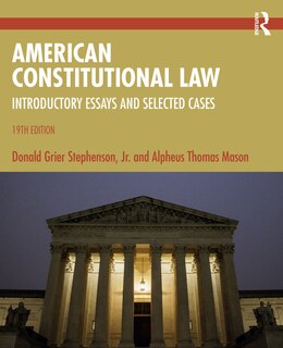 Front cover_American Constitutional Law