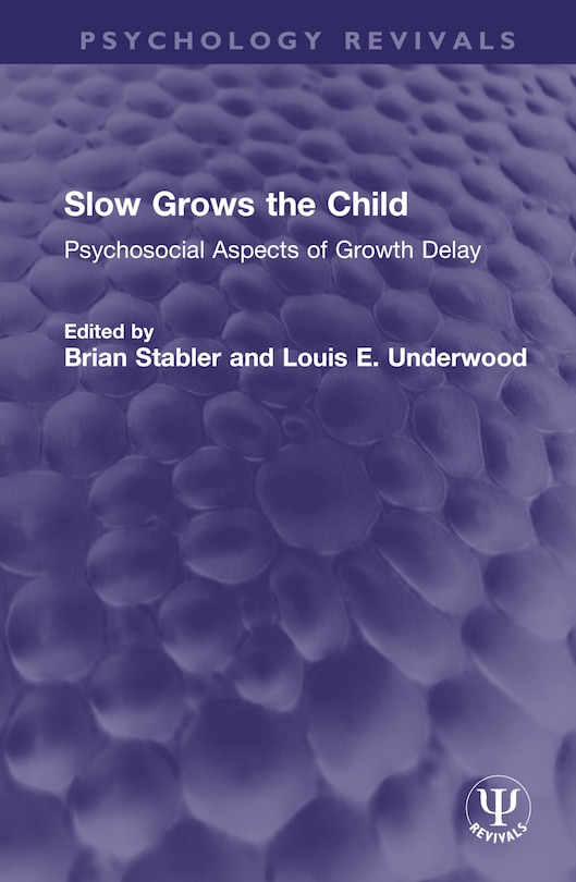 Couverture_Slow Grows the Child