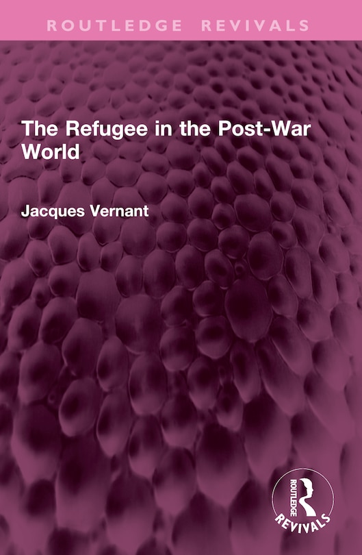 Couverture_The Refugee in the Post-War World