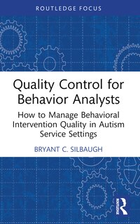 Front cover_Quality Control for Behavior Analysts