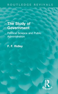 Front cover_The Study of Government
