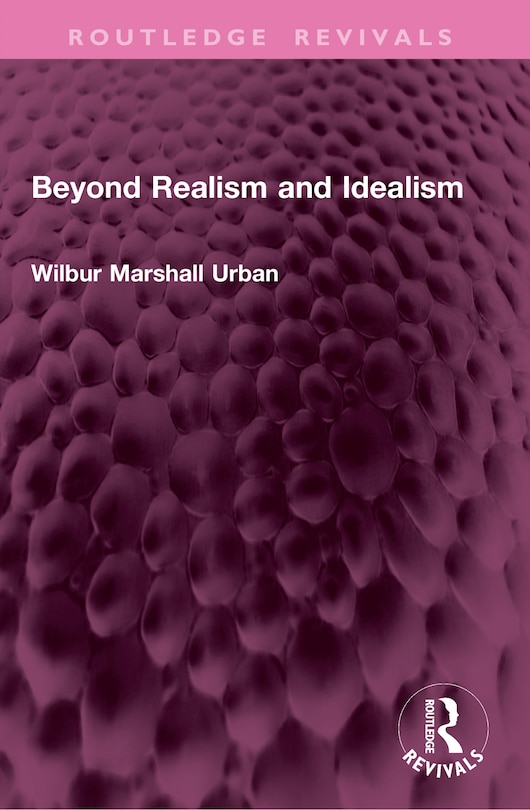 Couverture_Beyond Realism and Idealism