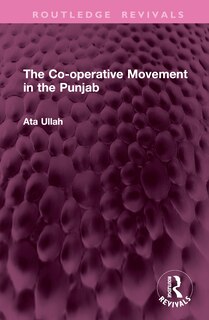 Front cover_Co-operative Movement in the Punjab