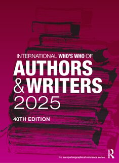 Front cover_International Who's Who of Authors and Writers 2025
