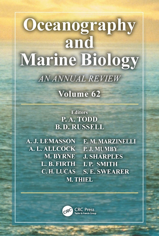 Front cover_Oceanography and Marine Biology