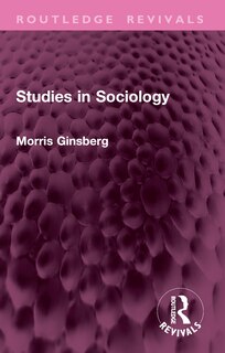 Couverture_Studies in Sociology