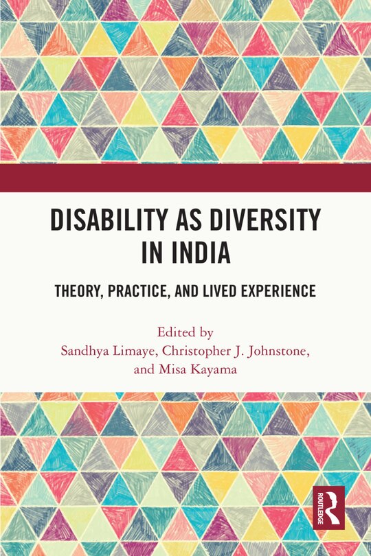 Front cover_Disability as Diversity in India