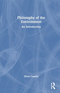 Couverture_Philosophy of the Environment