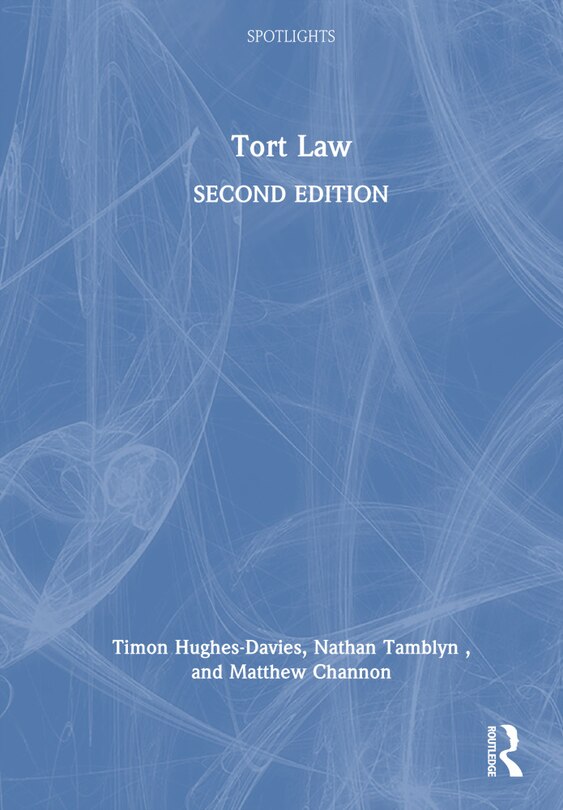Couverture_Tort Law