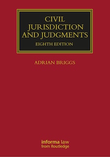 Front cover_Civil Jurisdiction and Judgments