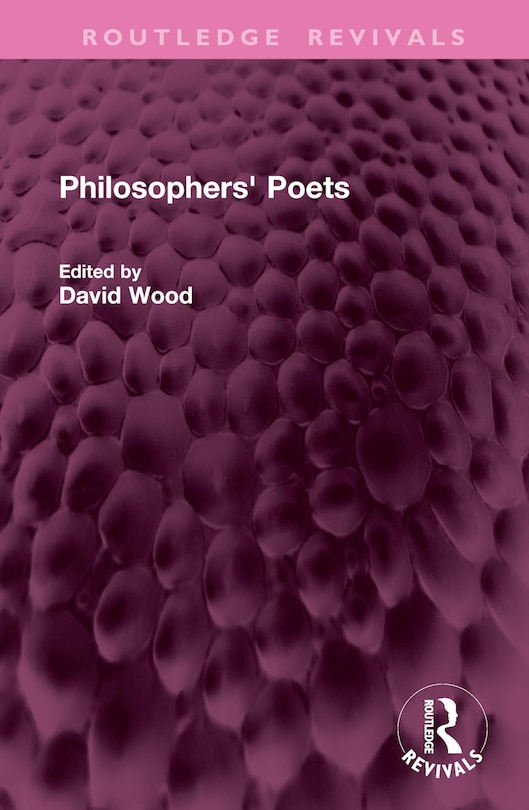 Couverture_Philosophers' Poets