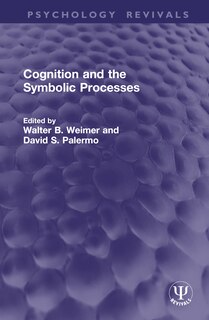 Front cover_Cognition and the Symbolic Processes