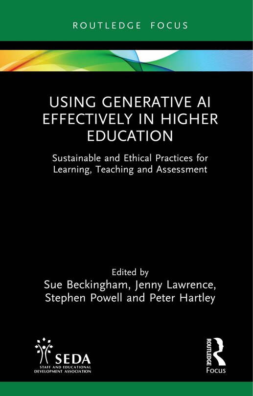 Front cover_Using Generative AI Effectively in Higher Education