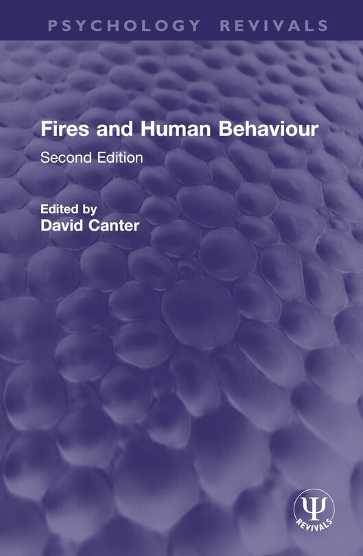 Front cover_Fires and Human Behaviour
