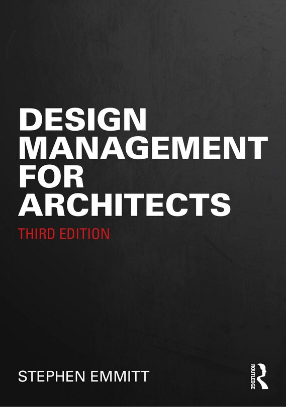 Front cover_Design Management for Architects