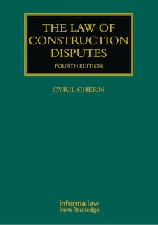 Front cover_The Law of Construction Disputes