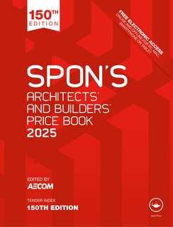 Couverture_Spon's Architects' and Builders' Price Book 2025