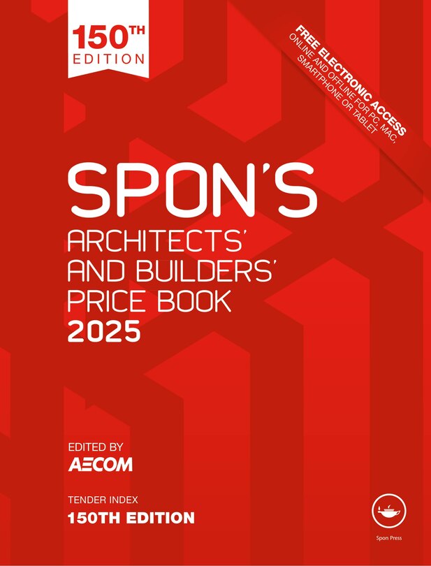 Couverture_Spon's Architects' and Builders' Price Book 2025
