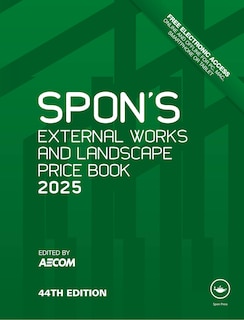 Couverture_Spon's External Works and Landscape Price Book 2025