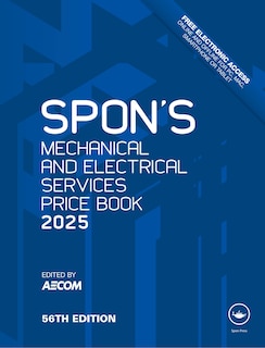 Couverture_Spon's Mechanical and Electrical Services Price Book 2025