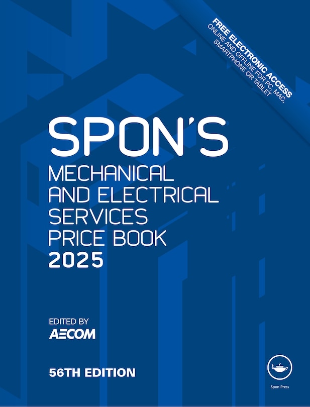 Couverture_Spon's Mechanical and Electrical Services Price Book 2025