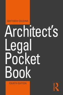 Couverture_Architect's Legal Pocket Book
