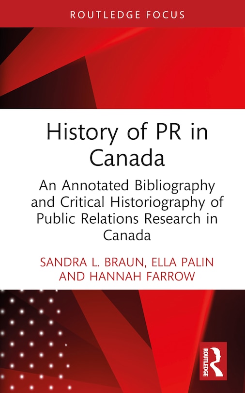 Couverture_History of PR in Canada