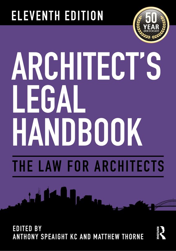 Couverture_Architect's Legal Handbook