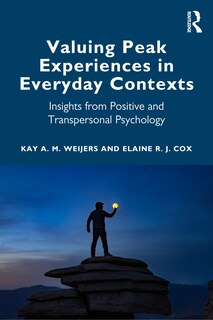Front cover_Valuing Peak Experience in Everyday Lives