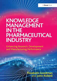 Couverture_Knowledge Management in the Pharmaceutical Industry