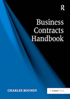 Front cover_Business Contracts Handbook