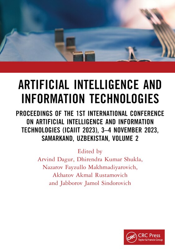 Couverture_Artificial Intelligence and Information Technologies