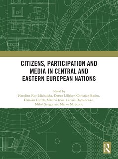 Front cover_Citizens, Participation and Media in Central and Eastern European Nations