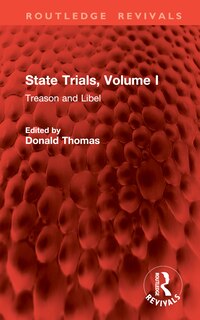 Front cover_State Trials, Volume I