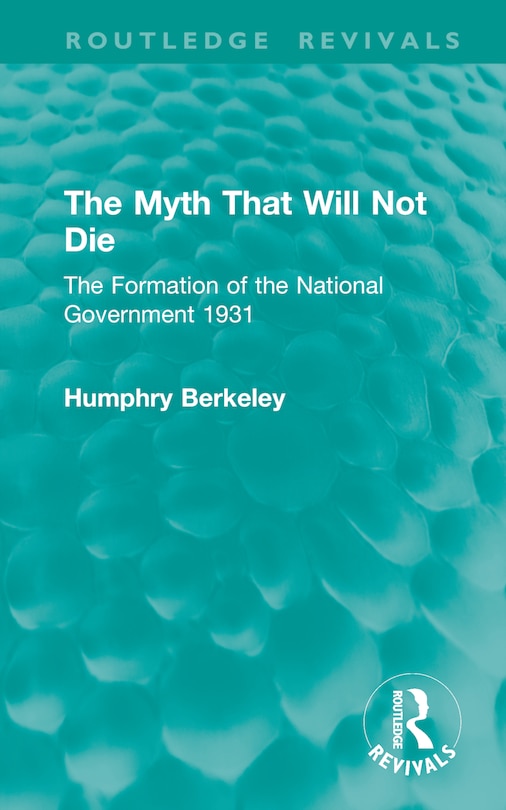 Front cover_The Myth That Will Not Die