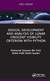 Couverture_Design, Development and Analysis of Lunar Crescent Visibility Criterion With Python