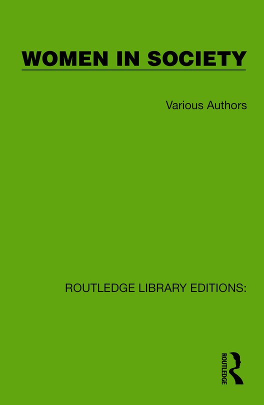 Front cover_Routledge Library Editions