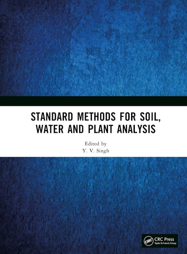 Front cover_Standard Methods for Soil, Water and Plant Analysis