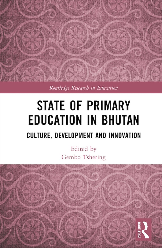 Couverture_State of Primary Education in Bhutan