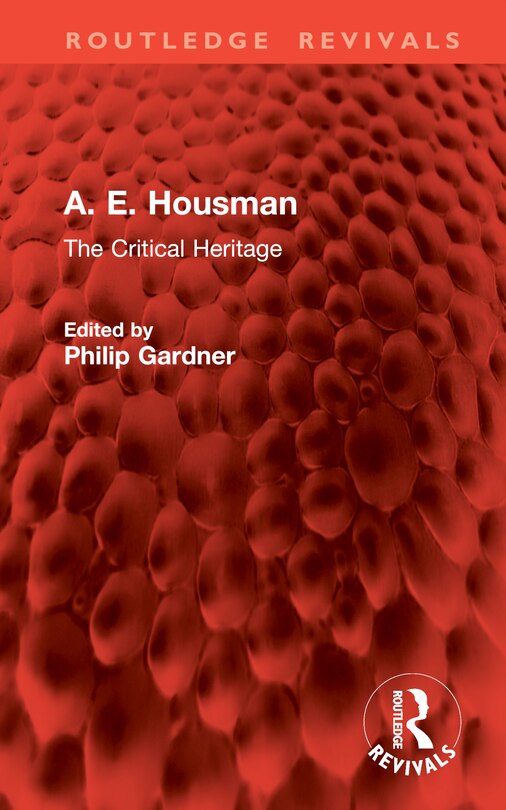 Front cover_A. E. Housman