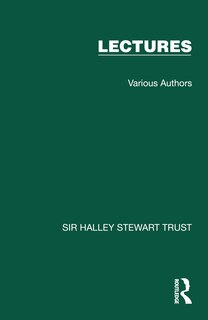 Couverture_Sir Halley Stewart Trust