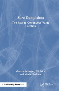 Front cover_Zero Complaints