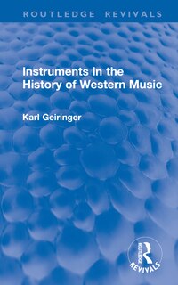 Couverture_Instruments in the History of Western Music