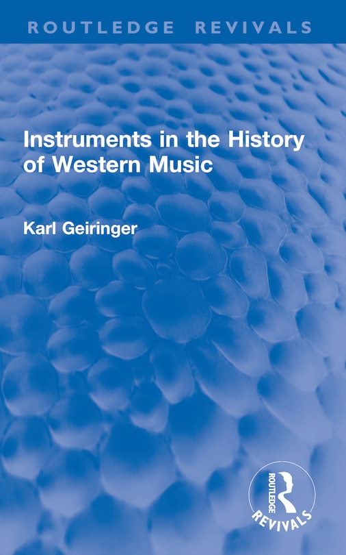 Couverture_Instruments in the History of Western Music