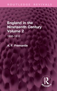 Front cover_England in the Nineteenth Century Volume 2