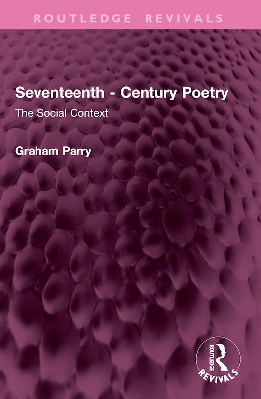 Front cover_Seventeenth - Century Poetry