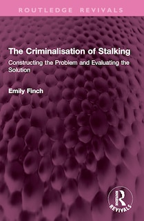 Couverture_The Criminalisation of Stalking