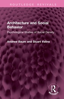 Front cover_Architecture and Social Behavior