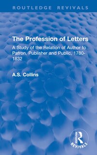 Front cover_The Profession of Letters